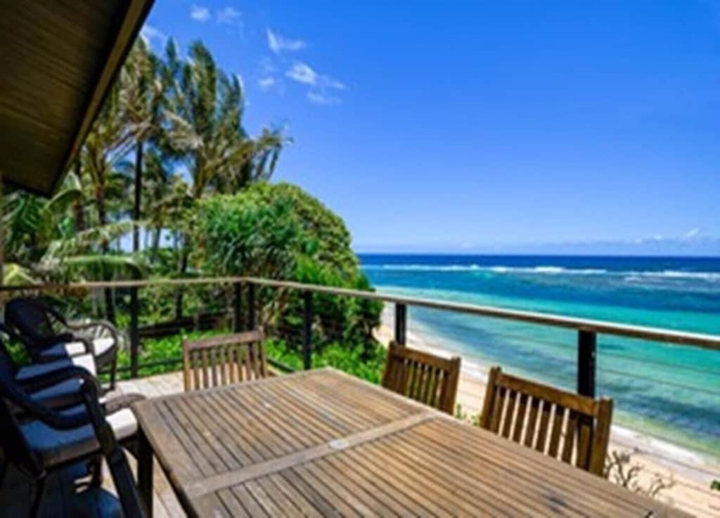 Haena Beachfront With Stunning Panoramic Ocean Views Tvnc # 5134 Villa Hanalei Exterior photo