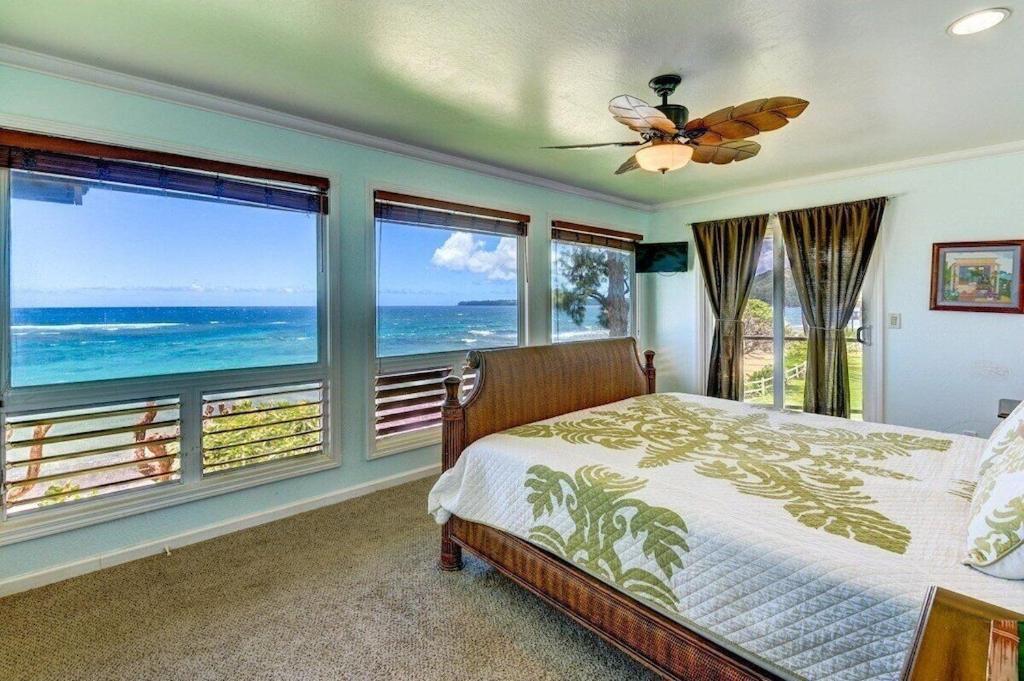 Haena Beachfront With Stunning Panoramic Ocean Views Tvnc # 5134 Villa Hanalei Exterior photo