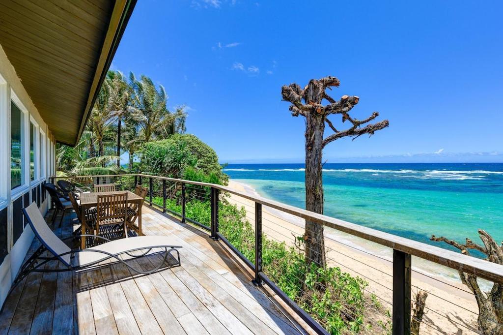 Haena Beachfront With Stunning Panoramic Ocean Views Tvnc # 5134 Villa Hanalei Exterior photo